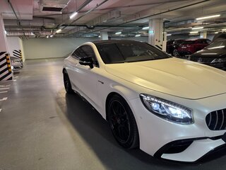 2020 Mercedes-Benz S-Класс AMG 63 AMG III (W222, C217) Рестайлинг, белый, 14200000 рублей, вид 4
