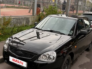 2012 Lada (ВАЗ) Priora I, чёрный, 420000 рублей, вид 2