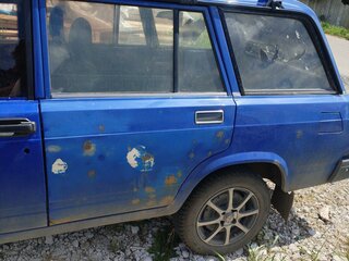 2008 Lada (ВАЗ) 2104, синий, 110000 рублей, вид 4