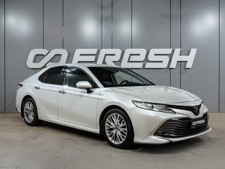 2019 Toyota Camry VIII (XV70), белый, 2519000 рублей, вид 1