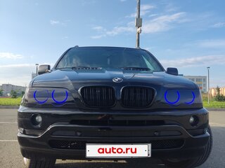 2001 BMW X5 3.0i I (E53), чёрный, 1050000 рублей, вид 5