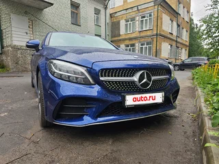 2019 Mercedes-Benz C-Класс 200 IV (W205) Рестайлинг, синий, 2800000 рублей, вид 1
