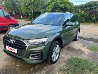 2021 Audi Q5 45 TFSI II (FY) Рестайлинг, зелёный, 4900000 рублей, вид 1