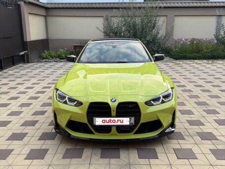 2020 BMW M4 Competition Package G82/G83, жёлтый, 8250000 рублей, вид 2
