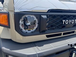 2026 Toyota Land Cruiser 76 70 Series Рестайлинг 2, бежевый, 12110000 рублей, вид 4
