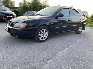 2007 Kia Spectra I Рестайлинг 2, чёрный, 290000 рублей, вид 1
