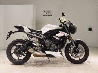 2019 Triumph Street Triple, белый, 675000 рублей, вид 2