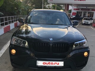 2014 BMW X3 20i xDrive II (F25), чёрный, 2250000 рублей, вид 1