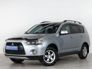 2011 Mitsubishi Outlander II Рестайлинг, серебристый, 1249000 рублей, вид 3