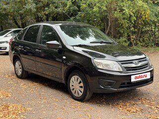 2015 Lada (ВАЗ) Granta I, чёрный, 420000 рублей, вид 4