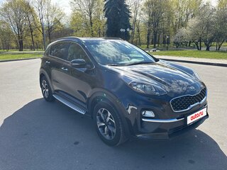 2021 Kia Sportage IV Рестайлинг, чёрный, 1670000 рублей, вид 1