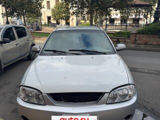 2009 Kia Spectra I Рестайлинг 2, серебристый, 310000 рублей, вид 3