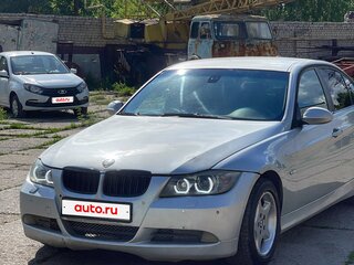 2007 BMW 3 серии 320i V (E90/E91/E92/E93), серебристый, 780000 рублей, вид 1