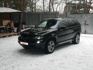 2004 BMW X5 3.0d I (E53) Рестайлинг, чёрный, 1457000 рублей, вид 1