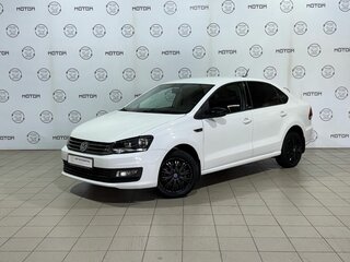 2017 Volkswagen Polo V Рестайлинг, белый, 1050000 рублей, вид 3