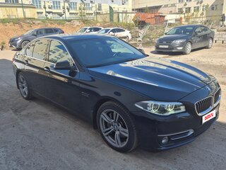 2016 BMW 5 серии 530d xDrive VI (F10/F11/F07) Рестайлинг, чёрный, 3600000 рублей, вид 4