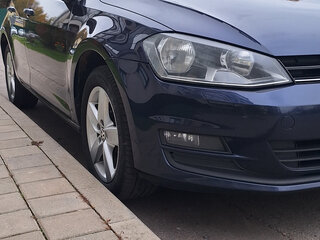 2014 Volkswagen Golf VII, синий, 1250000 рублей, вид 2