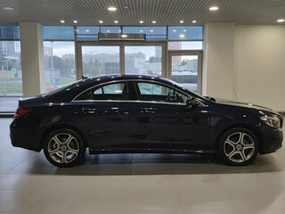 2018 Mercedes-Benz CLA 200 I (C117, X117) Рестайлинг, синий, 1750000 рублей, вид 4