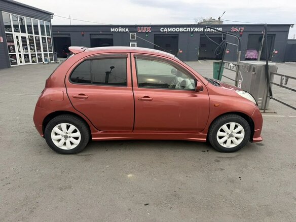 2002 Nissan March III (K12), оранжевый, 210000 рублей - вид 1