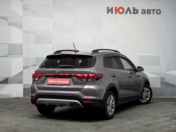 2018 Kia Rio X-Line IV, серый, 1400000 рублей - вид 4