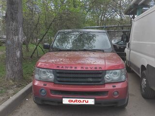 2008 Land Rover Range Rover Sport I, красный, 950000 рублей, вид 1