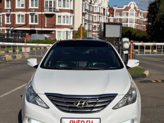 2011 Hyundai Sonata VI (YF), белый, 1270000 рублей, вид 4