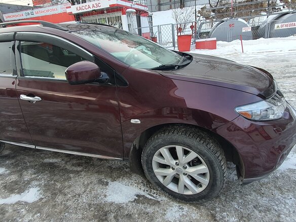 2012 Nissan Murano II (Z51) Рестайлинг 2, пурпурный, 1200000 рублей - вид 1