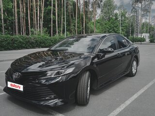 2018 Toyota Camry VIII (XV70), чёрный, 2500000 рублей, вид 4