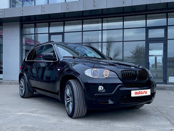 2008 BMW X5 30d II (E70), чёрный, 1990000 рублей - вид 1
