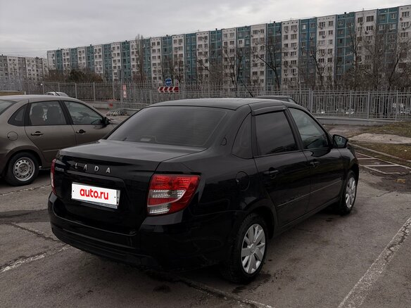 2023 Lada (ВАЗ) Granta I Рестайлинг, чёрный, 900000 рублей - вид 4