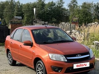 2015 Lada (ВАЗ) Granta I, оранжевый, 500000 рублей, вид 1