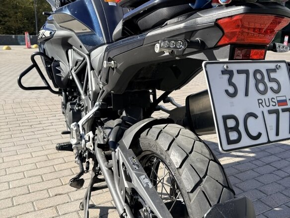 2022 Benelli TRK 502 X, синий, 400000 рублей - вид 9