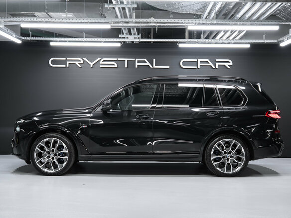 2023 BMW X7 40d I (G07) Рестайлинг, чёрный - вид 4