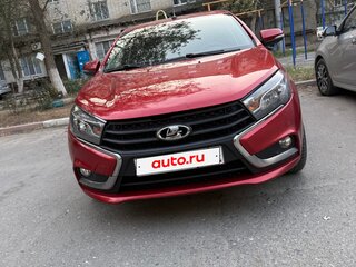 2020 Lada (ВАЗ) Vesta I, красный, 900000 рублей, вид 1