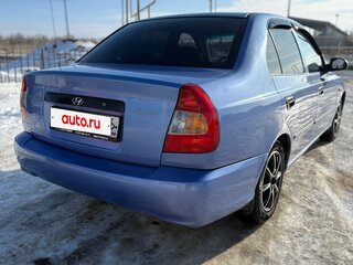 2007 Hyundai Accent ТагАЗ II, фиолетовый, 399000 рублей, вид 3