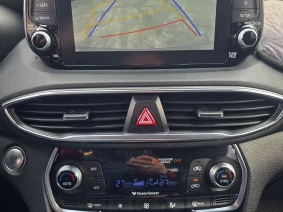 2019 Hyundai Santa Fe IV, серый, 2700000 рублей - вид 6