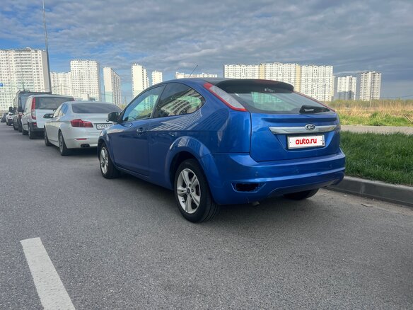 2007 Ford Focus II Рестайлинг, голубой, 360000 рублей - вид 5