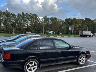 1991 Audi 100 IV (C4), чёрный, 130000 рублей, вид 3