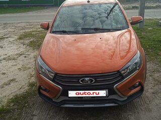 2018 Lada (ВАЗ) Vesta Cross I, оранжевый, 850000 рублей, вид 3
