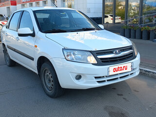 2014 Lada (ВАЗ) Granta I, белый, 350000 рублей, вид 2