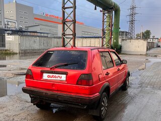 1987 Volkswagen Golf KAT II, красный, 70000 рублей, вид 5