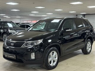 2013 Kia Sorento II Рестайлинг, чёрный, 1195000 рублей, вид 1