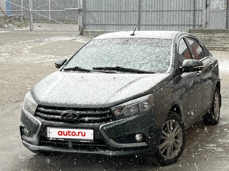 2017 Lada (ВАЗ) Vesta I, зелёный, вид 2