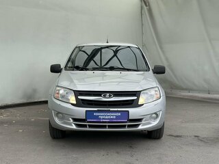 2014 Lada (ВАЗ) Granta I, серебристый, 520000 рублей, вид 3