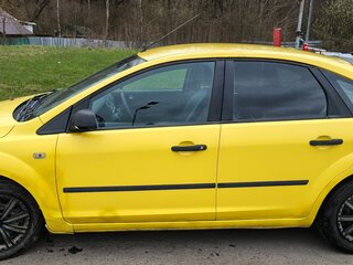 2007 Ford Focus II, жёлтый, 210000 рублей, вид 4