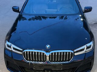 2020 BMW 5 серии 530i VII (G30/G31/G38) Рестайлинг, синий, 4390000 рублей, вид 3