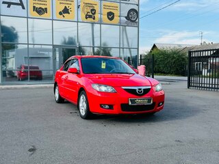 2007 Mazda 3 I (BK) Рестайлинг, красный, 759000 рублей, вид 4