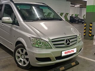 2010 Mercedes-Benz Viano Long L2 I (W639) Рестайлинг, серебристый, 2750000 рублей, вид 2