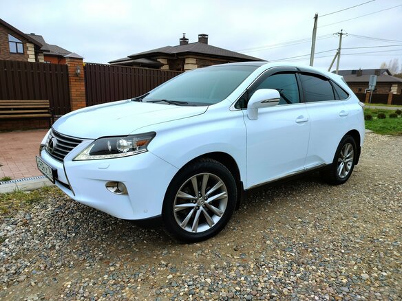 2012 Lexus RX 350 III Рестайлинг, белый, 2395000 рублей