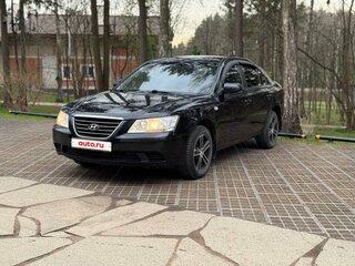 2008 Hyundai Sonata V (NF) Рестайлинг, чёрный, 500000 рублей, вид 4